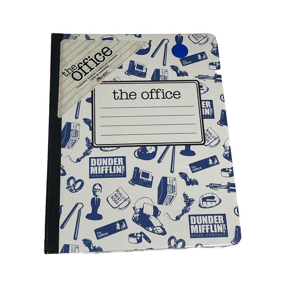The‎ Office Composition Notebook Dunder Mifflin 9.75" x 7.5" Journal from NBC